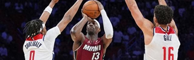 世界杯官方平台-阿德巴约破纪录，奇才主帅：第四节不像真正的篮球比赛|热火|巴姆-阿德巴约|巴姆·阿德巴约|华盛顿奇才队|NBA常规赛_新浪体育_新浪新闻